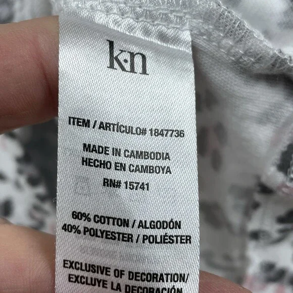 Karen Neuburger Women's L Pajama Set Multicolor d1181 - Picture 3 of 4